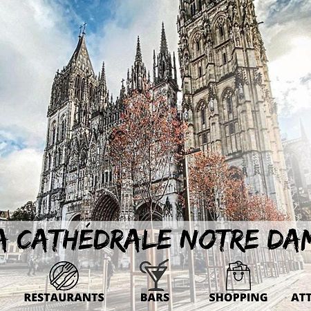Apartament Cosy'Appart - Le Fontenelle Rouen Zewnętrze zdjęcie